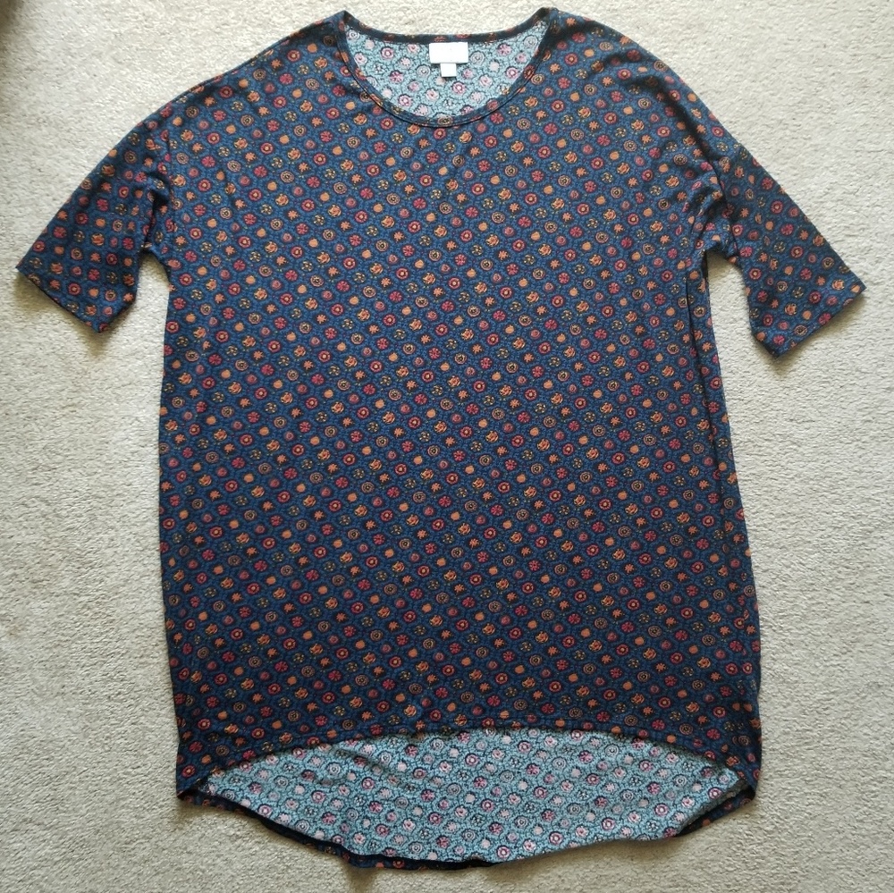 Great for fall!  LuLaRoe Irma. Size medium.